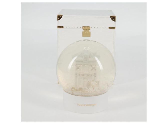 LOUIS VUITTON Vivienne Snow Globe VIP Only Clear White LV Auth 129009SAM - view 11