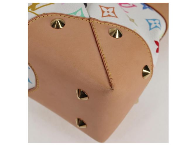 LOUIS VUITTON Borsa a Mano Multicolore Judy MM 2Way Bianca M40255 Auth 130193SAV Bianco - vista 14