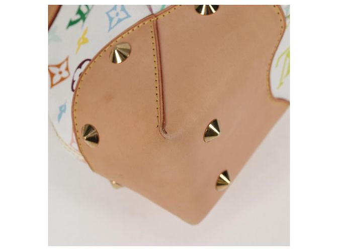 LOUIS VUITTON Borsa a Mano Multicolore Judy MM 2Way Bianca M40255 Auth 130193SAV Bianco - vista 9