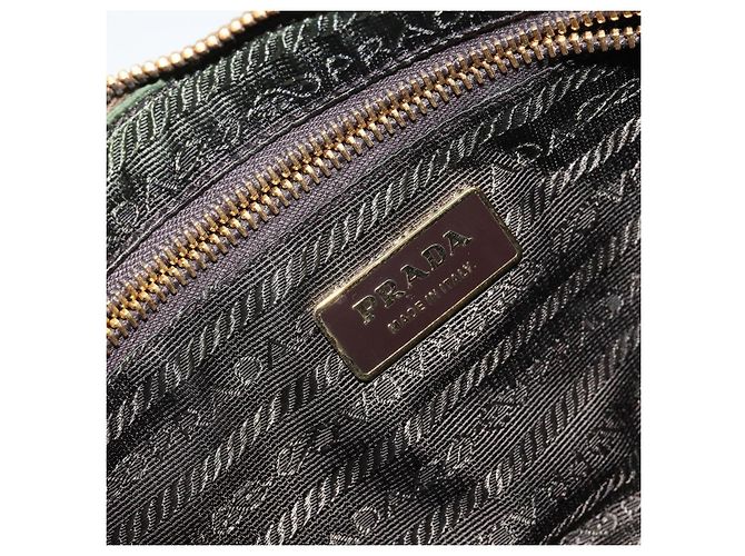 Saffiano Bolso de Hombro PRADA de cuero Safiano Oro Auth 149196V Dorado - vista 19