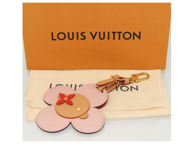 LOUIS VUITTON Epi Bijoux Sac Tag Vivienne Portachiavi Rosa M69572 LV Auth 118950SAM - vista 11