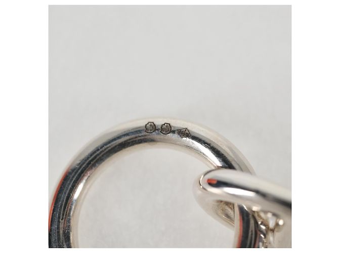 Hermès Bracciale Chaine d'Ancre GM HERMES Ag925 15 Link Argento Auth 131509SM - vista 5