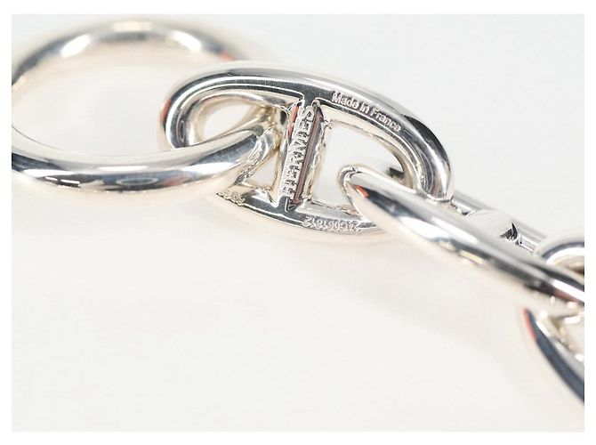 Hermès Bracciale Chaine d'Ancre GM HERMES Ag925 15 Link Argento Auth 131509SM - vista 6