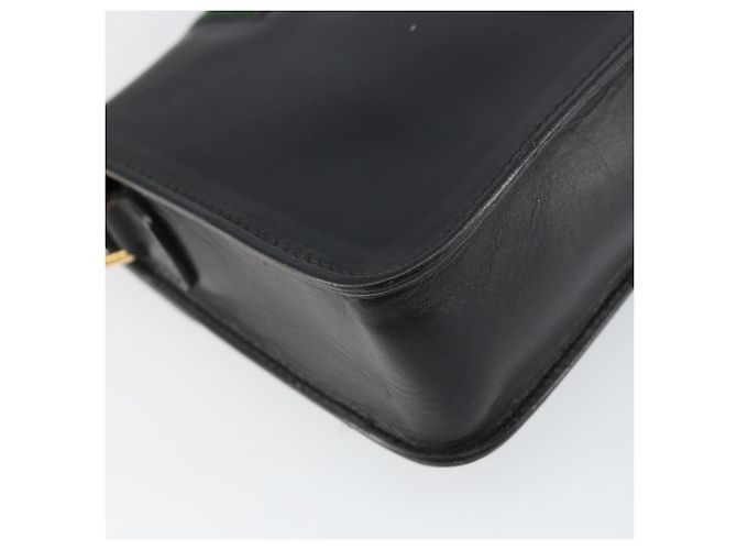 Borsa a Spalla in Pelle Gucci Web Sherry Line Nera Rossa 007 1274 0230 Auth 162391V Nero Rosso Verde - vista 16