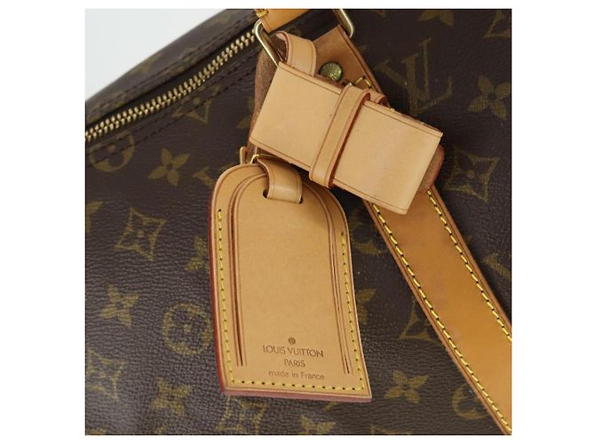 LOUIS VUITTON Borsa Boston Monogram Keepall 50 M41426 LV Auth 163595V Monogramma - vista 19