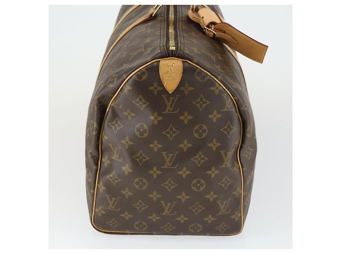 LOUIS VUITTON Borsa Boston Monogram Keepall 50 M41426 LV Auth 163595V Monogramma - vista 4