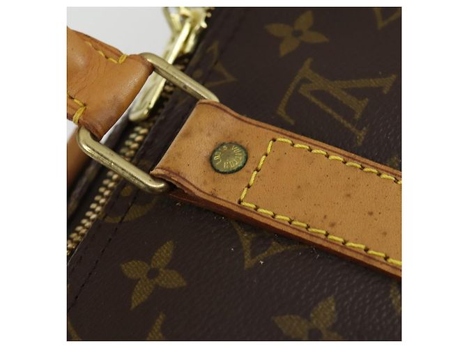LOUIS VUITTON Borsa Boston Monogram Keepall 50 M41426 LV Auth 163595V Monogramma - vista 9