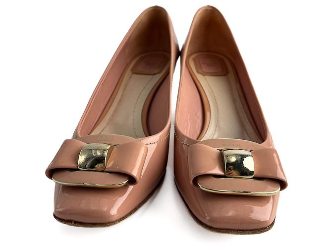 Dior Pumps aus Lackleder 40 Staubrosa - Ansicht 2