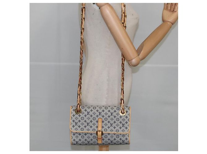 LOUIS VUITTON Borsa a Spalla Mini Camille Monogramma Blu M92002 Auth 98527SAV - vista 22