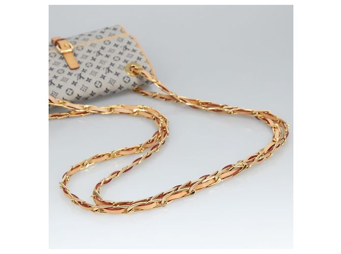 LOUIS VUITTON Borsa a Spalla Mini Camille Monogramma Blu M92002 Auth 98527SAV - vista 7