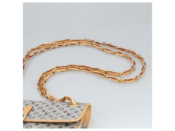LOUIS VUITTON Borsa a Spalla Mini Camille Monogramma Blu M92002 Auth 98527SAV - vista 8