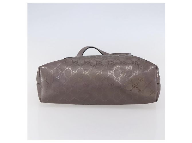 GUCCI GG Implementation Tote Bag PVC Silber Rosa Grau 211138 Auth ki6125 - Ansicht 5
