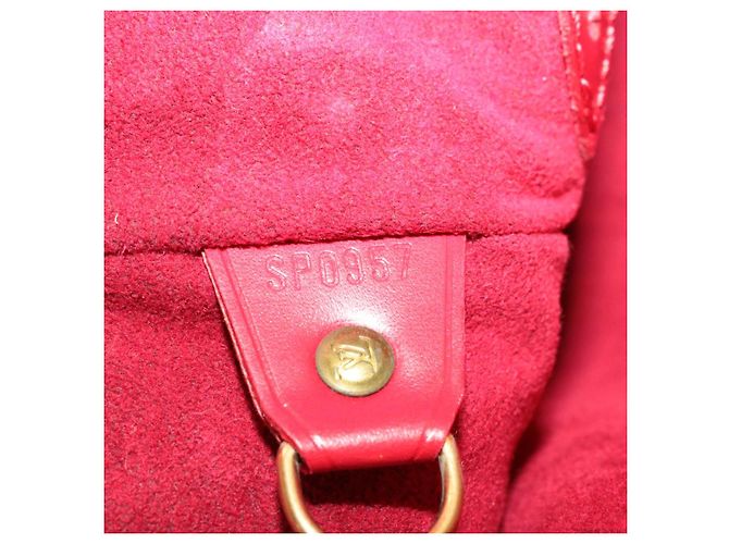 LOUIS VUITTON Zaino Epi Montsouris MM Rosso LV Auth am2389sSM - vista 11