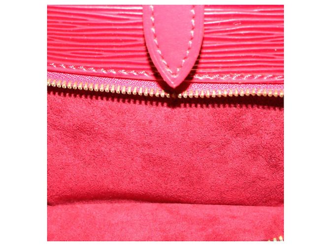 LOUIS VUITTON Zaino Epi Montsouris MM Rosso LV Auth am2389sSM - vista 17