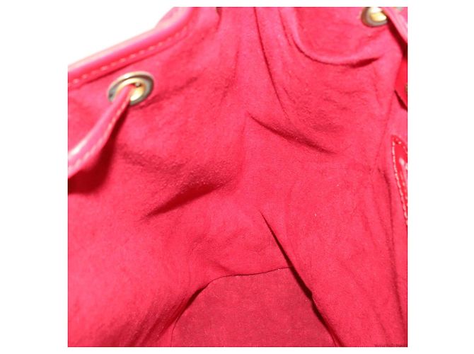 LOUIS VUITTON Zaino Epi Montsouris MM Rosso LV Auth am2389sSM - vista 19