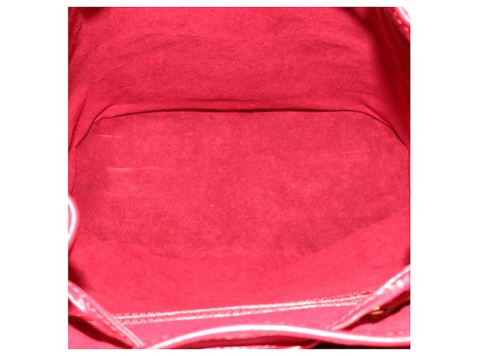 LOUIS VUITTON Zaino Epi Montsouris MM Rosso LV Auth am2389sSM - vista 9