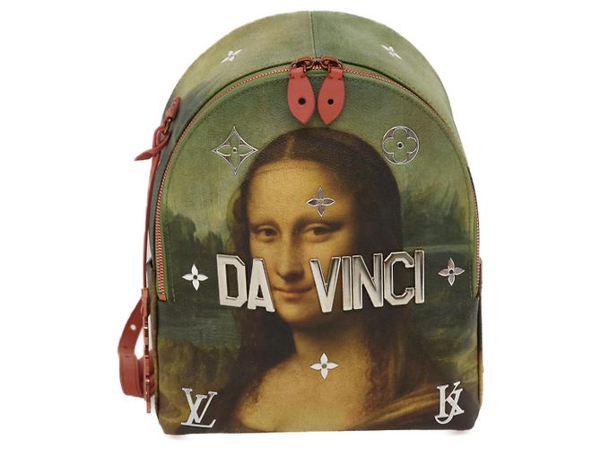 LOUIS VUITTON Masters Collection DaVinci Rucksack PalmSprings M43375 Auth 67487SM Mehrfarben - Ansicht 13
