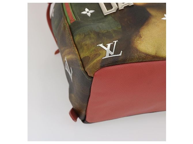 LOUIS VUITTON Masters Collection DaVinci Rucksack PalmSprings M43375 Auth 67487SM Mehrfarben - Ansicht 14