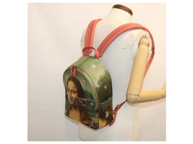 LOUIS VUITTON Masters Collection DaVinci Rucksack PalmSprings M43375 Auth 67487SM Mehrfarben - Ansicht 26