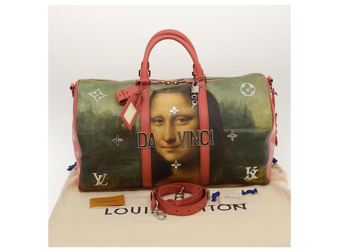 LOUIS VUITTON Masters Collection Keepall Bandouliere 50 Boston M43377 Auth 29559SM Multicolore - vista 12