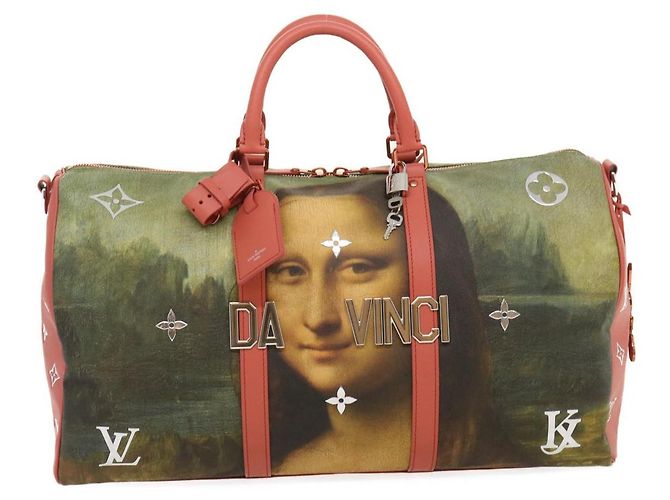 LOUIS VUITTON Masters Collection Keepall Bandouliere 50 Boston M43377 Auth 29559SM Multicolore - vista 13