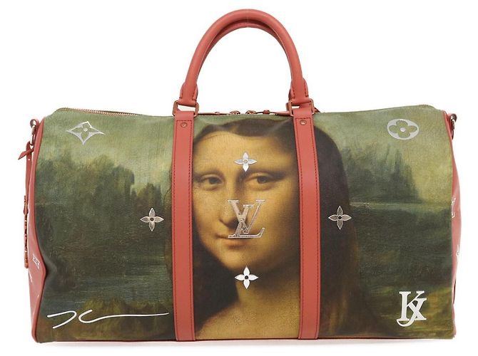 LOUIS VUITTON Masters Collection Keepall Bandouliere 50 Boston M43377 Auth 29559SM Multicolore - vista 2