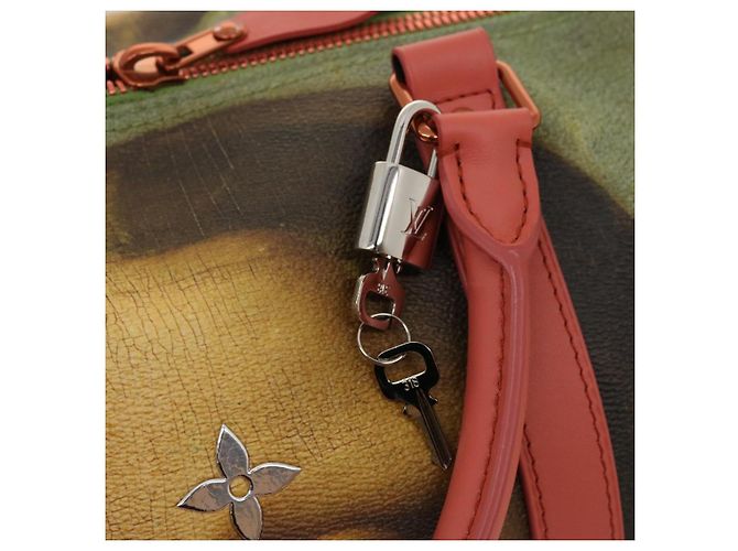 LOUIS VUITTON Masters Collection Keepall Bandouliere 50 Boston M43377 Auth 29559SM Multicolore - vista 22