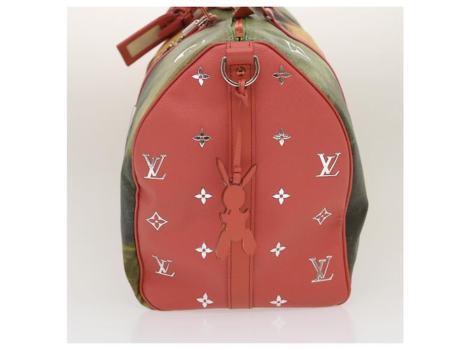 LOUIS VUITTON Masters Collection Keepall Bandouliere 50 Boston M43377 Auth 29559SM Multicolore - vista 3