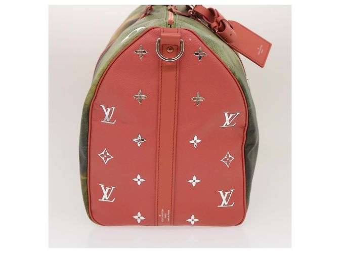 LOUIS VUITTON Masters Collection Keepall Bandouliere 50 Boston M43377 Auth 29559SM Multicolore - vista 4