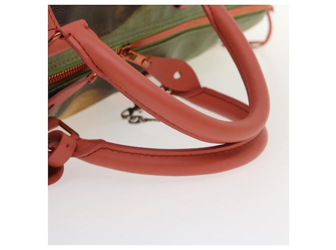 LOUIS VUITTON Masters Collection Keepall Bandouliere 50 Boston M43377 Auth 29559SM Multicolore - vista 7