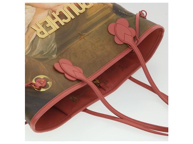 LOUIS VUITTON Masters Kollektion Neverfull MM Tote BOUCHER Rosa M43357 LV 67499SAM Pink - Ansicht 14