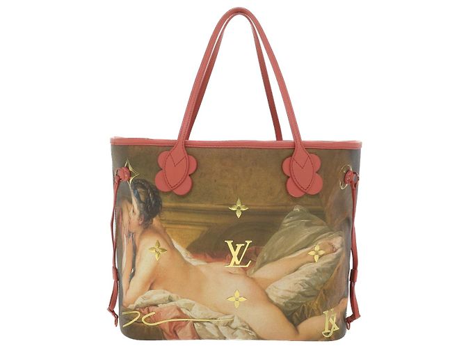 LOUIS VUITTON Masters Kollektion Neverfull MM Tote BOUCHER Rosa M43357 LV 67499SAM Pink - Ansicht 2