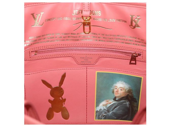LOUIS VUITTON Masters Kollektion Neverfull MM Tote BOUCHER Rosa M43357 LV 67499SAM Pink - Ansicht 22