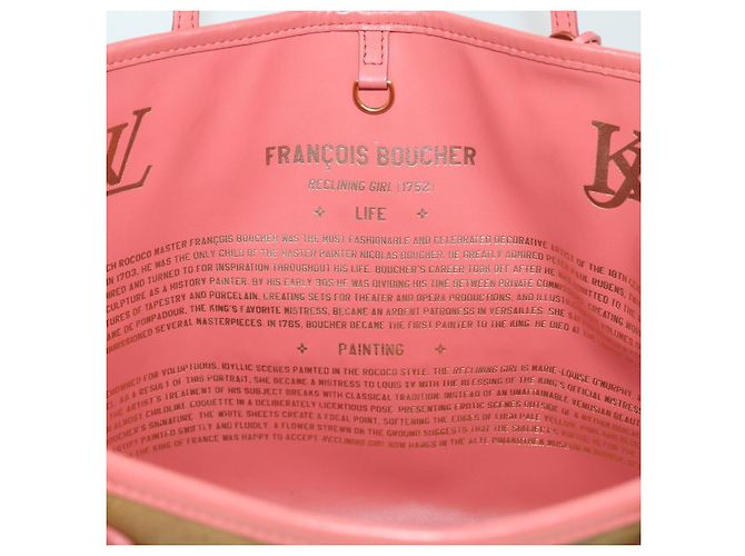 LOUIS VUITTON Masters Kollektion Neverfull MM Tote BOUCHER Rosa M43357 LV 67499SAM Pink - Ansicht 25