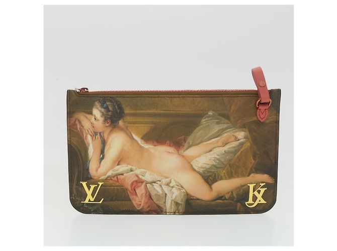LOUIS VUITTON Masters Kollektion Neverfull MM Tote BOUCHER Rosa M43357 LV 67499SAM Pink - Ansicht 28