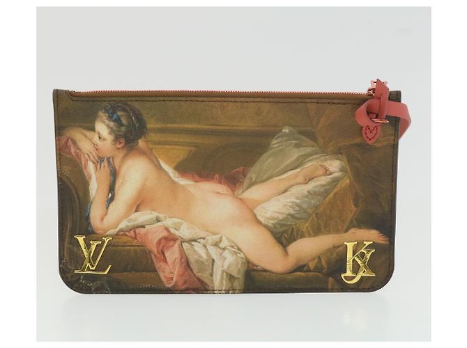 LOUIS VUITTON Masters Kollektion Neverfull MM Tote BOUCHER Rosa M43357 LV 67499SAM Pink - Ansicht 29