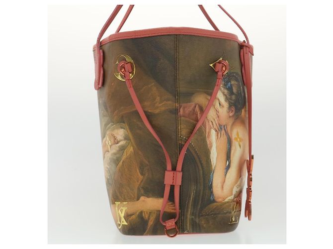 LOUIS VUITTON Masters Kollektion Neverfull MM Tote BOUCHER Rosa M43357 LV 67499SAM Pink - Ansicht 4