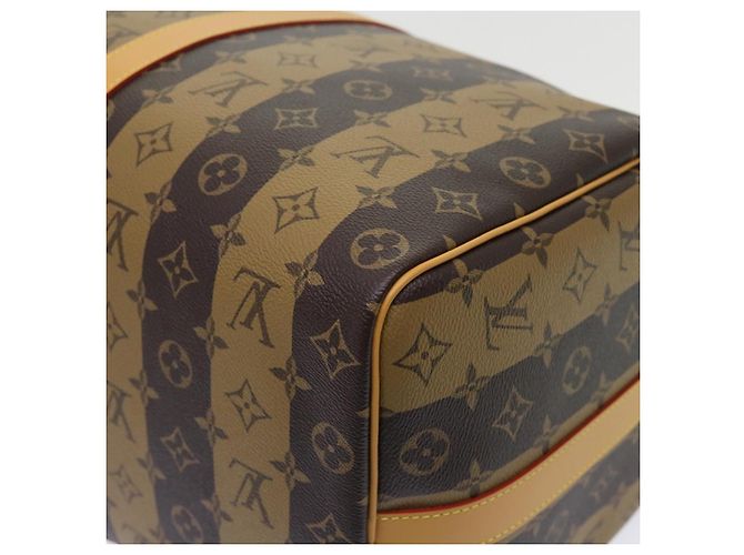 LOUIS VUITTON Borsa Keepall Bandoulière 50 Monogram Stripe M45967 LV Auth 47401SM Monogramma - vista 16