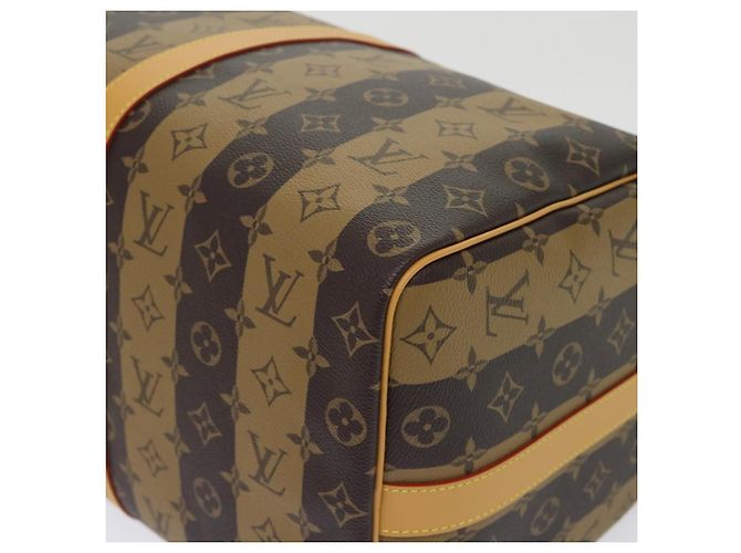 LOUIS VUITTON Borsa Keepall Bandoulière 50 Monogram Stripe M45967 LV Auth 47401SM Monogramma - vista 8