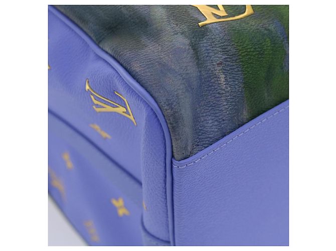 LOUIS VUITTON Collezione Masters MONET Keepall Bandouliere 50 Borsa LV Auth 47436SM Lavanda - vista 15