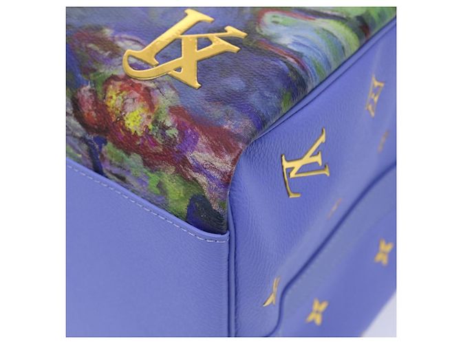 LOUIS VUITTON Collezione Masters MONET Keepall Bandouliere 50 Borsa LV Auth 47436SM Lavanda - vista 16