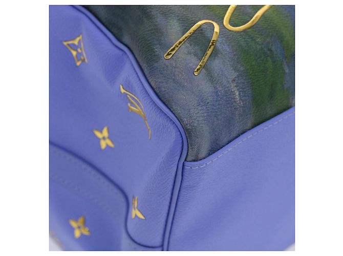 LOUIS VUITTON Collezione Masters MONET Keepall Bandouliere 50 Borsa LV Auth 47436SM Lavanda - vista 17