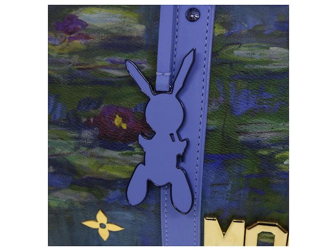 LOUIS VUITTON Collezione Masters MONET Keepall Bandouliere 50 Borsa LV Auth 47436SM Lavanda - vista 20