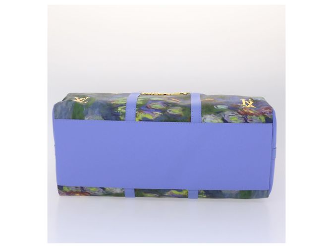 LOUIS VUITTON Collezione Masters MONET Keepall Bandouliere 50 Borsa LV Auth 47436SM Lavanda - vista 5