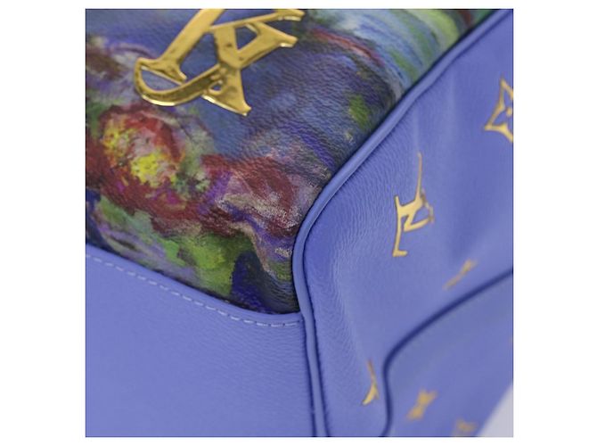 LOUIS VUITTON Collezione Masters MONET Keepall Bandouliere 50 Borsa LV Auth 47436SM Lavanda - vista 9