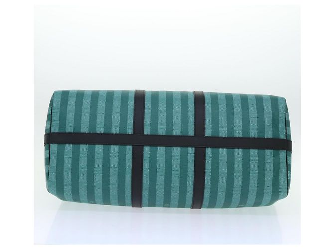 LOUIS VUITTON Keepall Bandouliere 50 Damier Stripe Gradation M59912 Auth 51138SM Verde - vista 5
