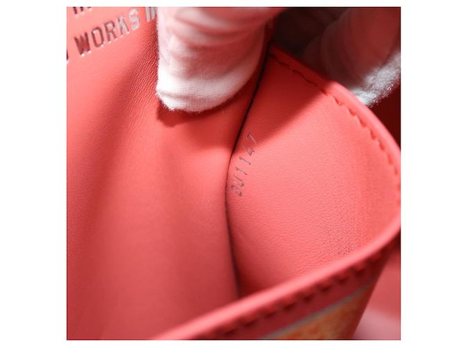 LOUIS VUITTON Collezione Masters Keepall Bandouliere 50 M43377 LV Auth 51258SM Rosa - vista 11