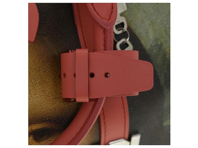 LOUIS VUITTON Collezione Masters Keepall Bandouliere 50 M43377 LV Auth 51258SM Rosa - vista 21