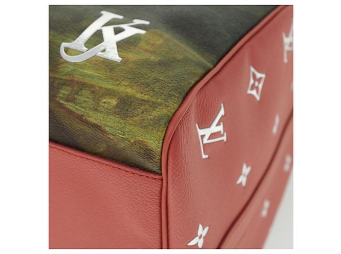 LOUIS VUITTON Collezione Masters Keepall Bandouliere 50 M43377 LV Auth 51258SM Rosa - vista 8