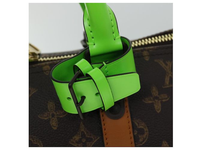 Collezione Capsule LOUIS VUITTON Borsa Keepall Bandoulière 55 M59661 Auth 53413SM Monogramma - vista 19